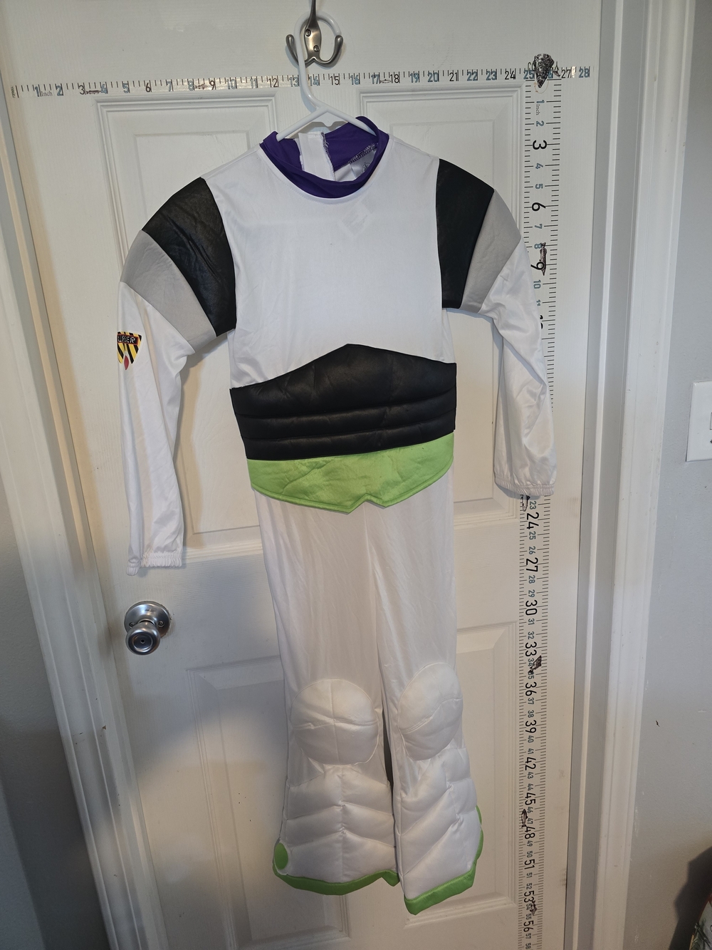 Disney White, Black, Green and Purple Space Ranger Costume
